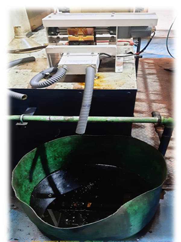 Oil Skimmer for Hot Liquid Heat Treatment degreasing tank & Industrial Part Cleaning Machine
